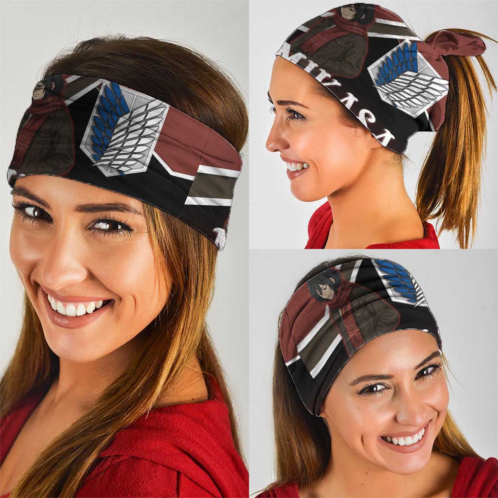 Mikasa Attack on Titan Neck Gaiter Anime Cozy Streetwear Art