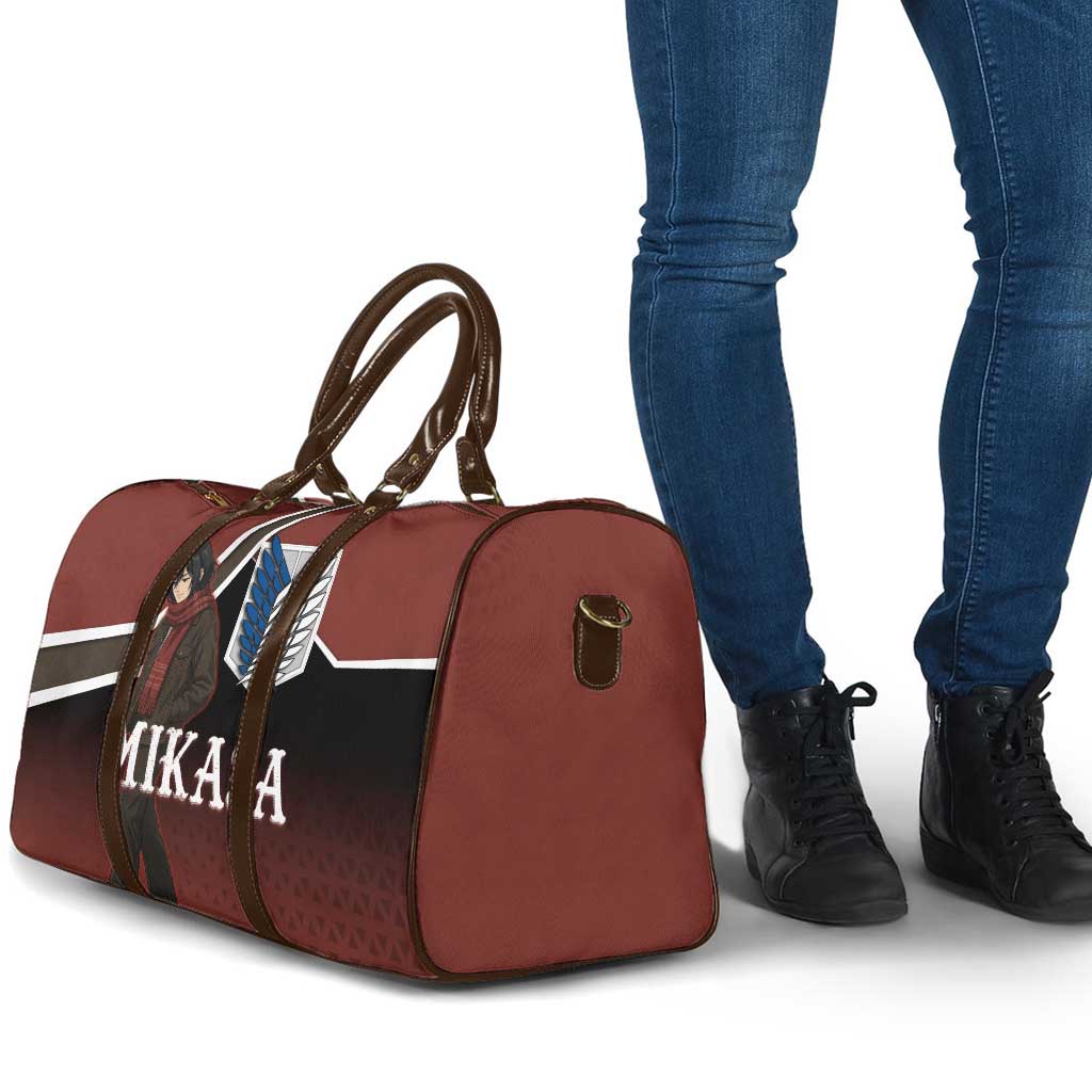 Mikasa Attack on Titan Travel Bag Anime Cozy Streetwear Art