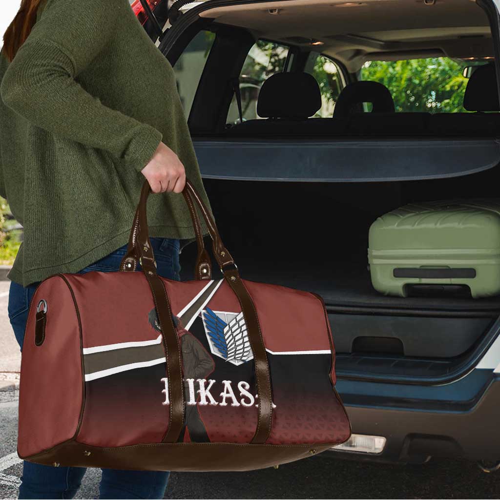Mikasa Attack on Titan Travel Bag Anime Cozy Streetwear Art