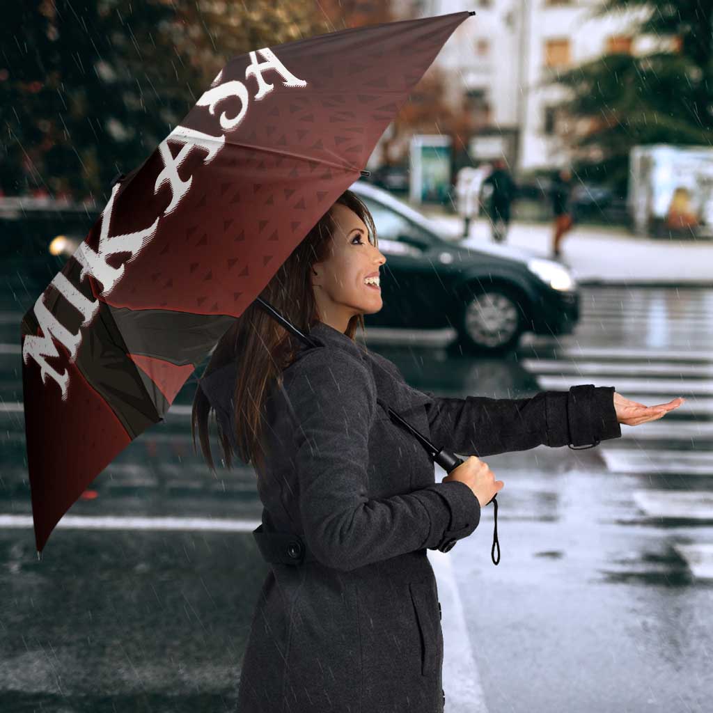 Mikasa Attack on Titan Umbrella Anime Cozy Streetwear Art
