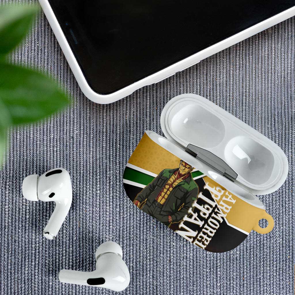 Armored Titan Attack on Titan AirPods Case Anime Urban Warrior Style