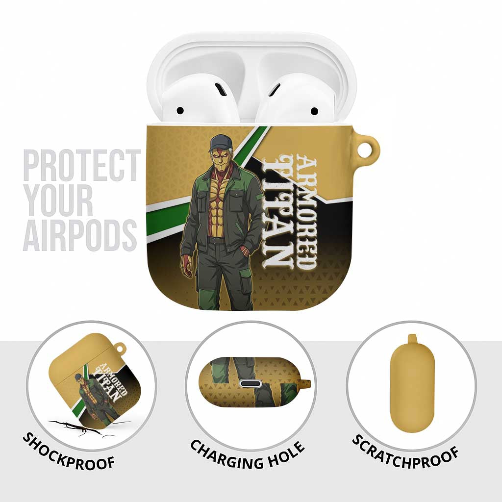 Armored Titan Attack on Titan AirPods Case Anime Urban Warrior Style