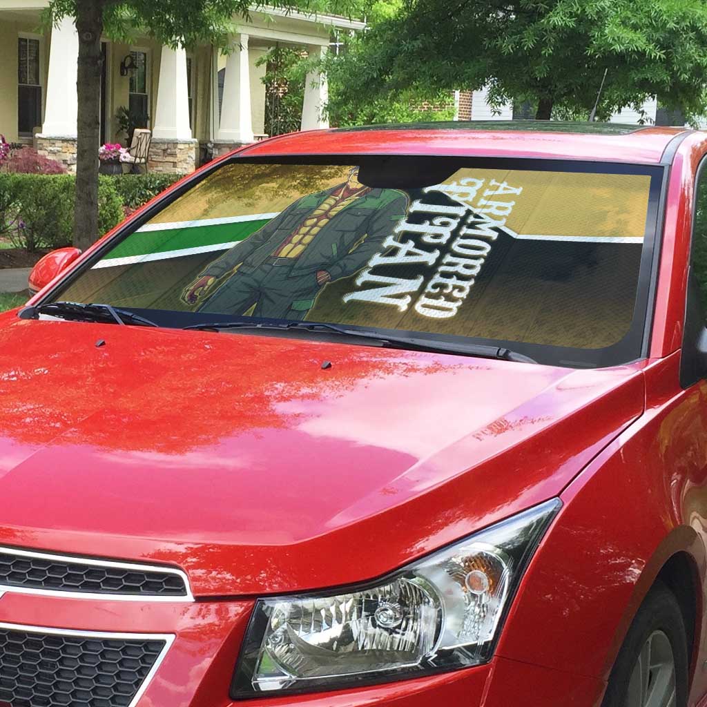 Armored Titan Attack on Titan Auto Sun Shade Anime Urban Warrior Style