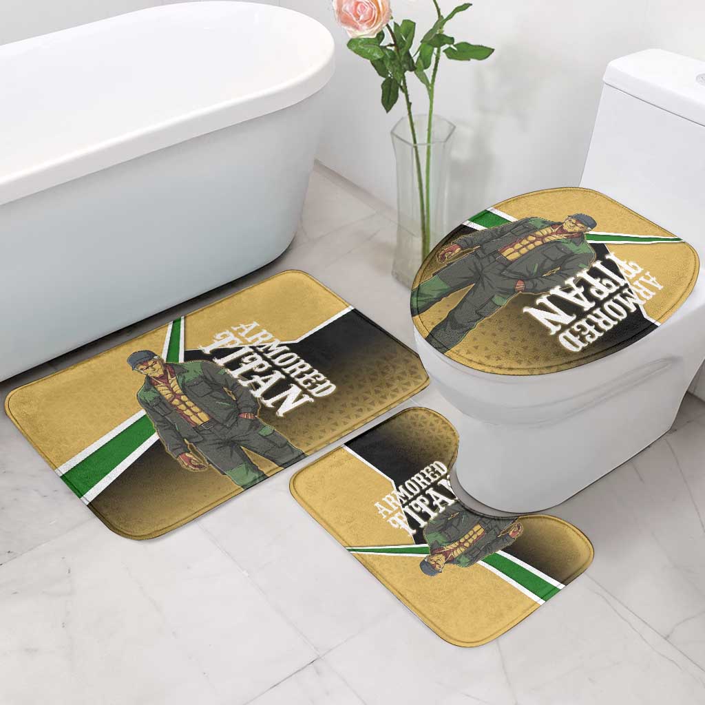 Armored Titan Attack on Titan Bathroom Set Anime Urban Warrior Style