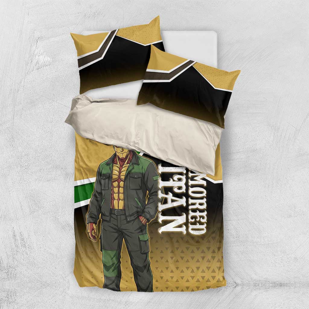 Armored Titan Attack on Titan Bedding Set Anime Urban Warrior Style