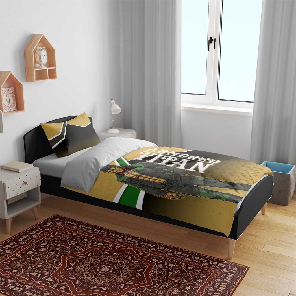 Armored Titan Attack on Titan Bedding Set Anime Urban Warrior Style