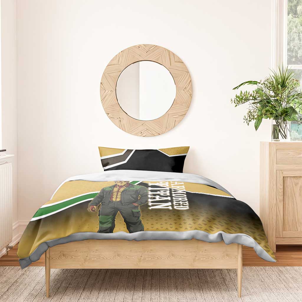 Armored Titan Attack on Titan Bedding Set Anime Urban Warrior Style