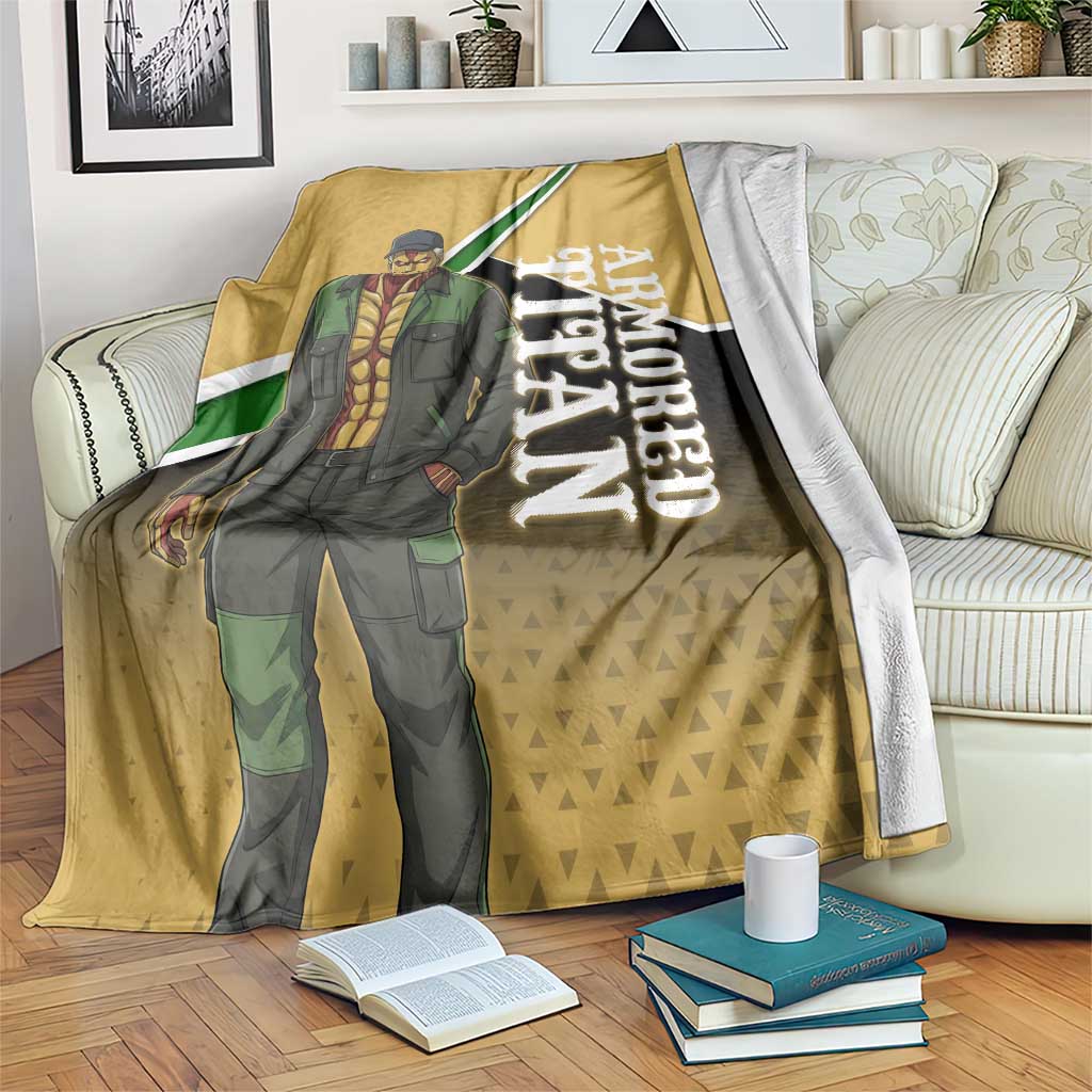 Armored Titan Attack on Titan Blanket Anime Urban Warrior Style