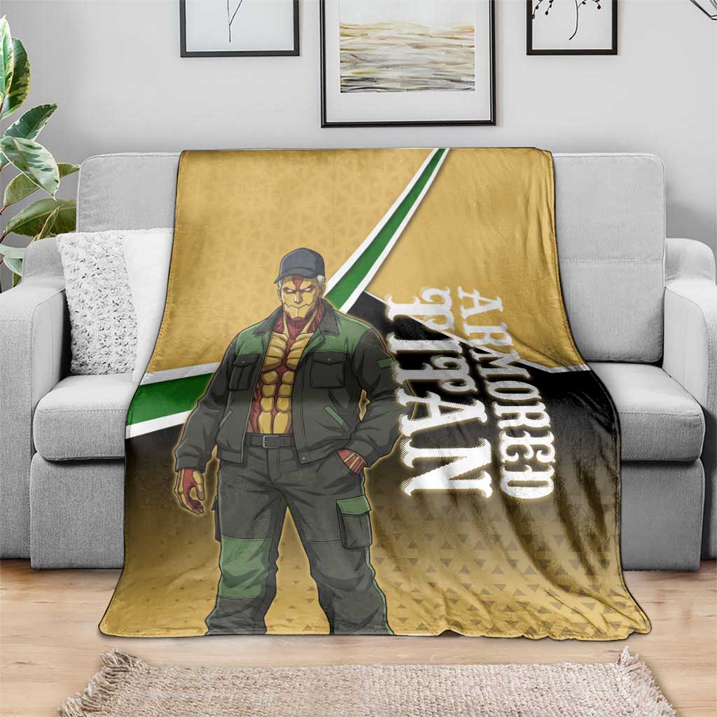 Armored Titan Attack on Titan Blanket Anime Urban Warrior Style