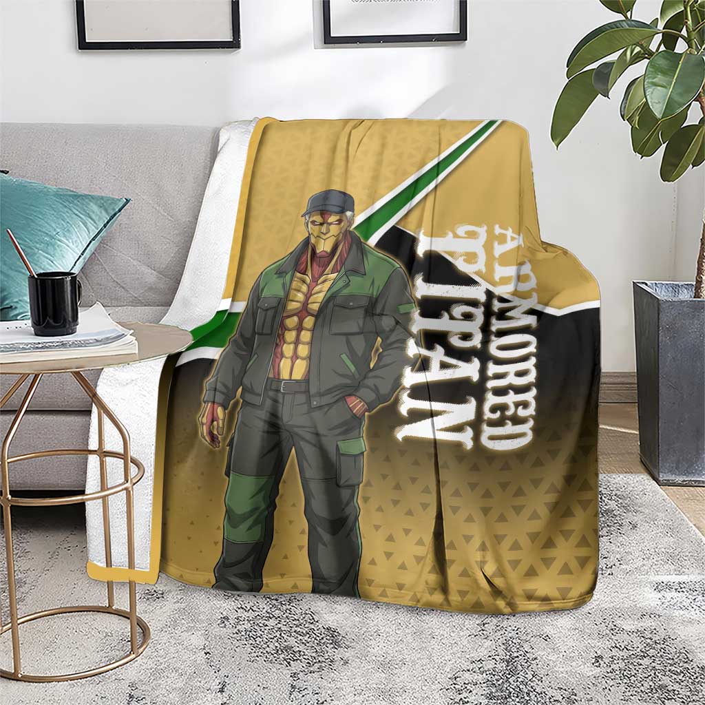 Armored Titan Attack on Titan Blanket Anime Urban Warrior Style