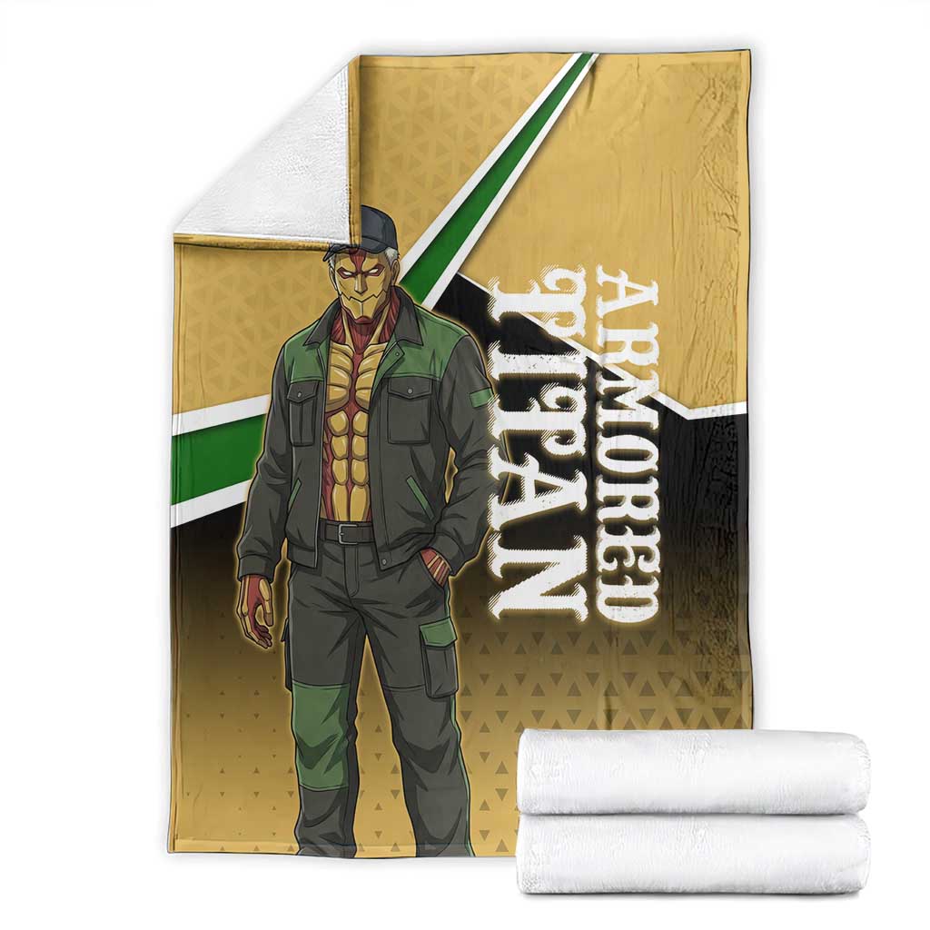 Armored Titan Attack on Titan Blanket Anime Urban Warrior Style