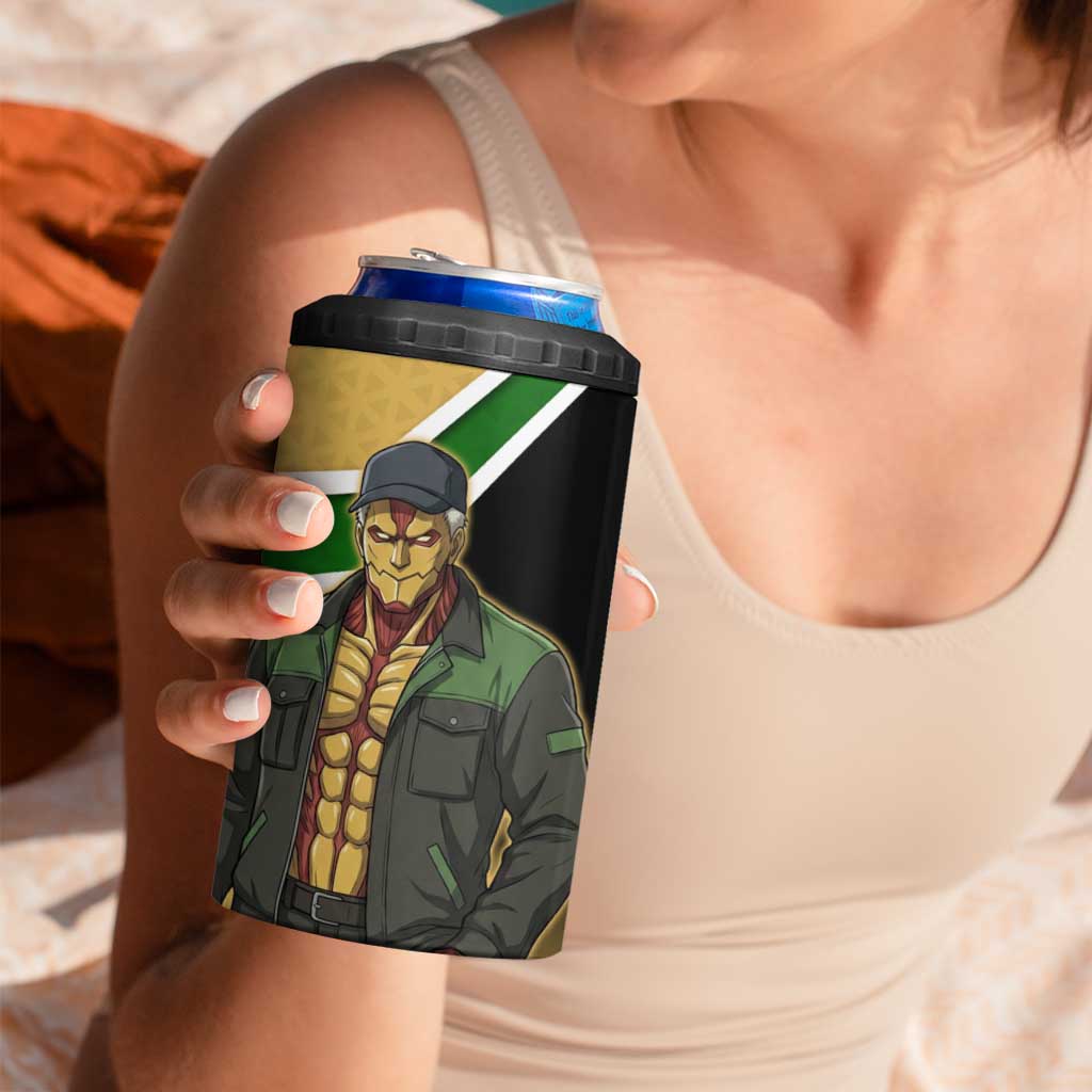 Armored Titan Attack on Titan 4 in 1 Can Cooler Tumbler Anime Urban Warrior Style