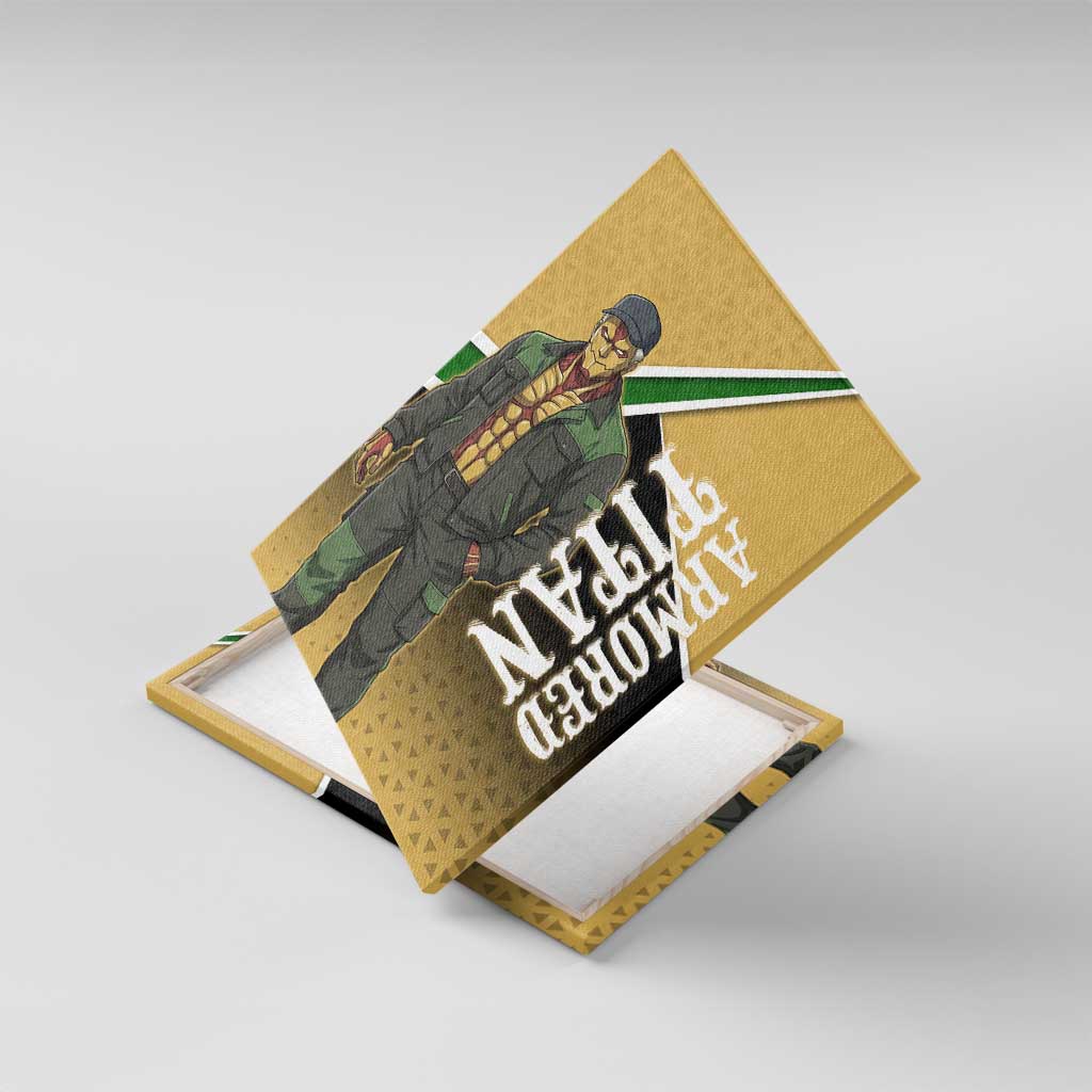 Armored Titan Attack on Titan Canvas Wall Art Anime Urban Warrior Style