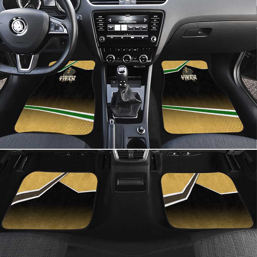 Armored Titan Attack on Titan Car Mats Anime Urban Warrior Style