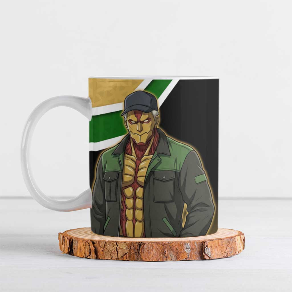 Armored Titan Attack on Titan Ceramic Mug Anime Urban Warrior Style