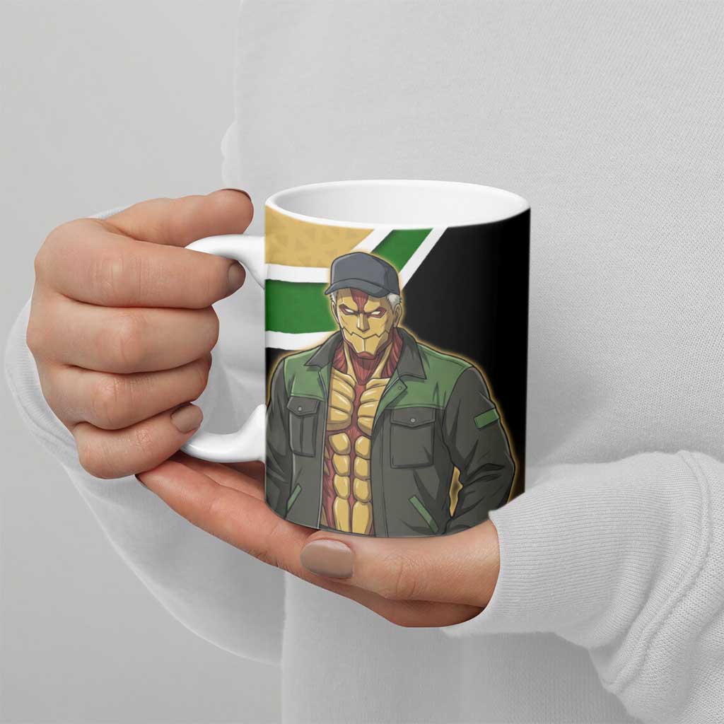 Armored Titan Attack on Titan Ceramic Mug Anime Urban Warrior Style