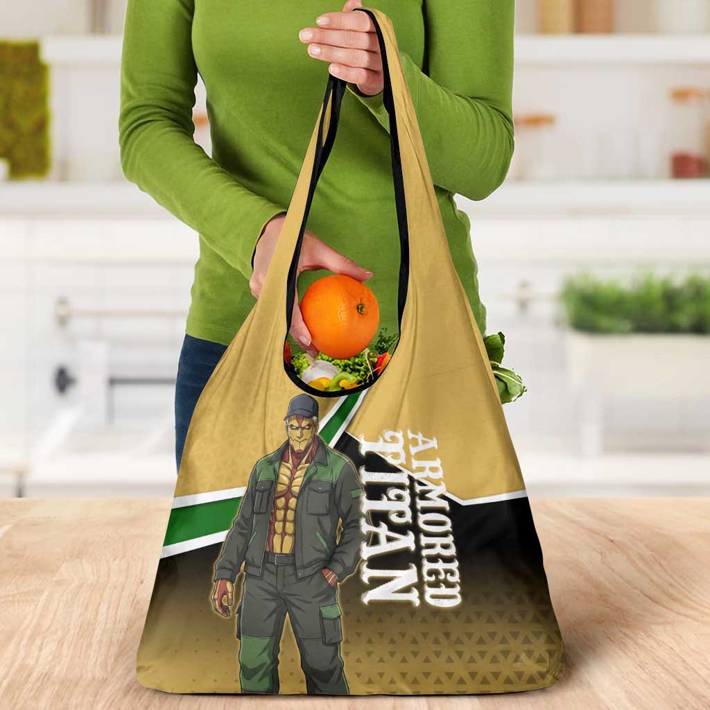 Armored Titan Attack on Titan Grocery Bag Anime Urban Warrior Style