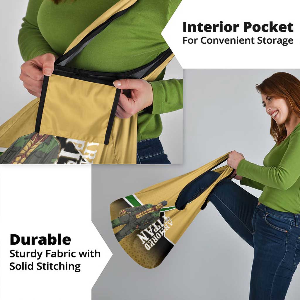 Armored Titan Attack on Titan Grocery Bag Anime Urban Warrior Style