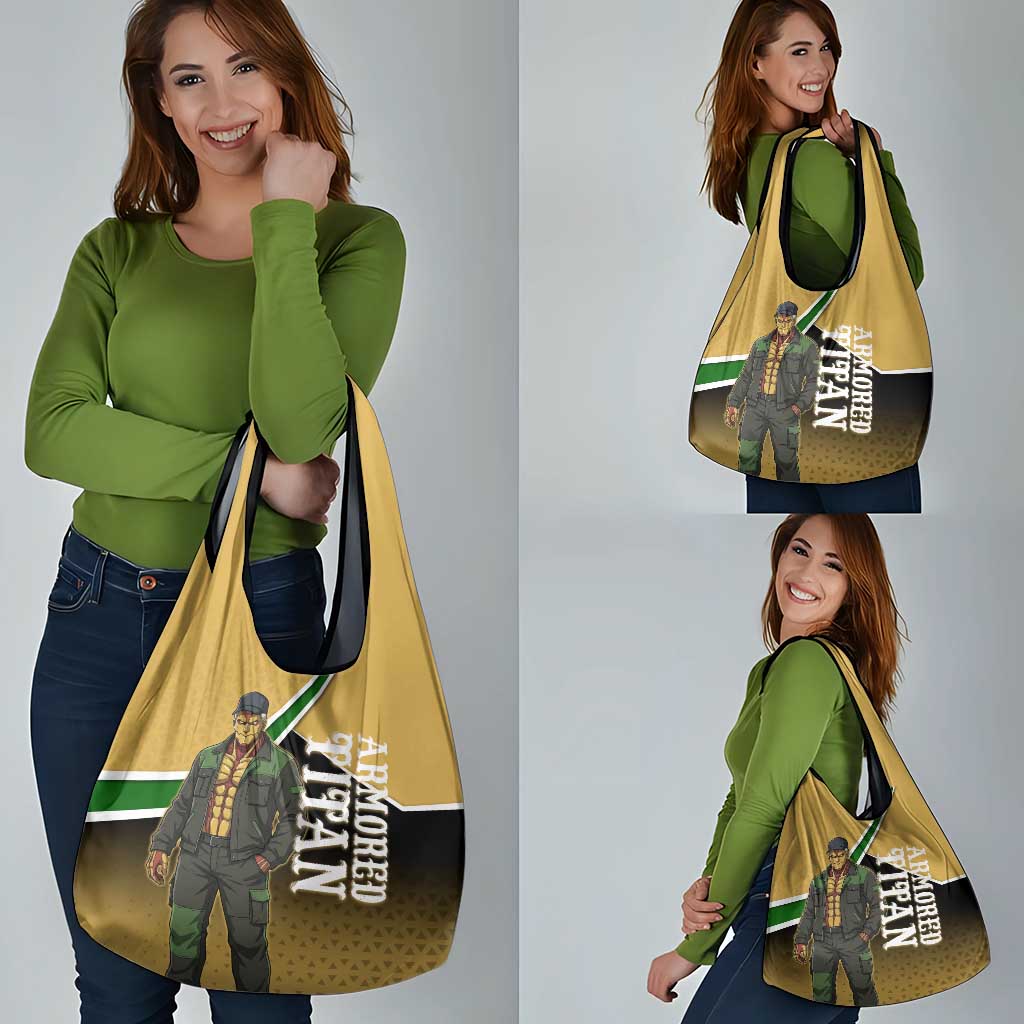 Armored Titan Attack on Titan Grocery Bag Anime Urban Warrior Style