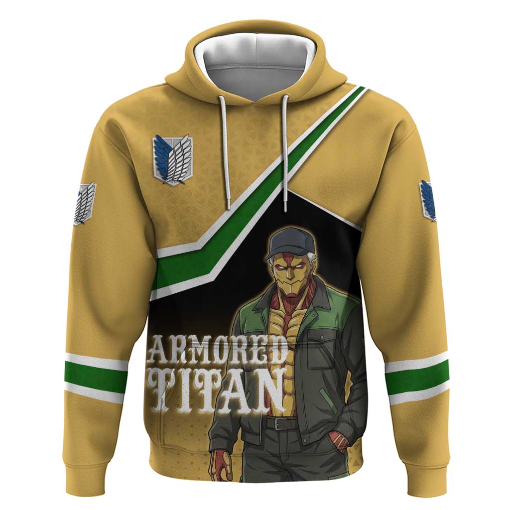 Armored Titan Attack on Titan Hoodie Anime Urban Warrior Style