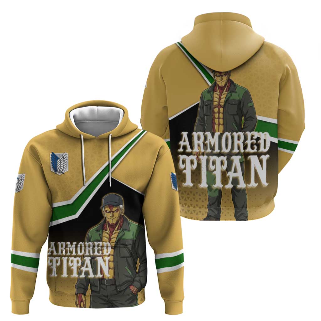 Armored Titan Attack on Titan Hoodie Anime Urban Warrior Style