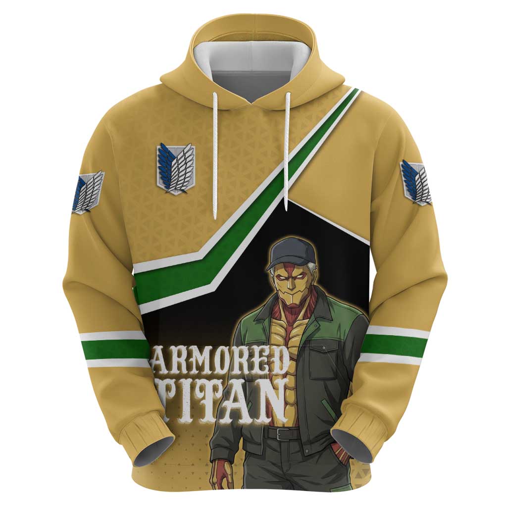 Armored Titan Attack on Titan Hoodie Anime Urban Warrior Style
