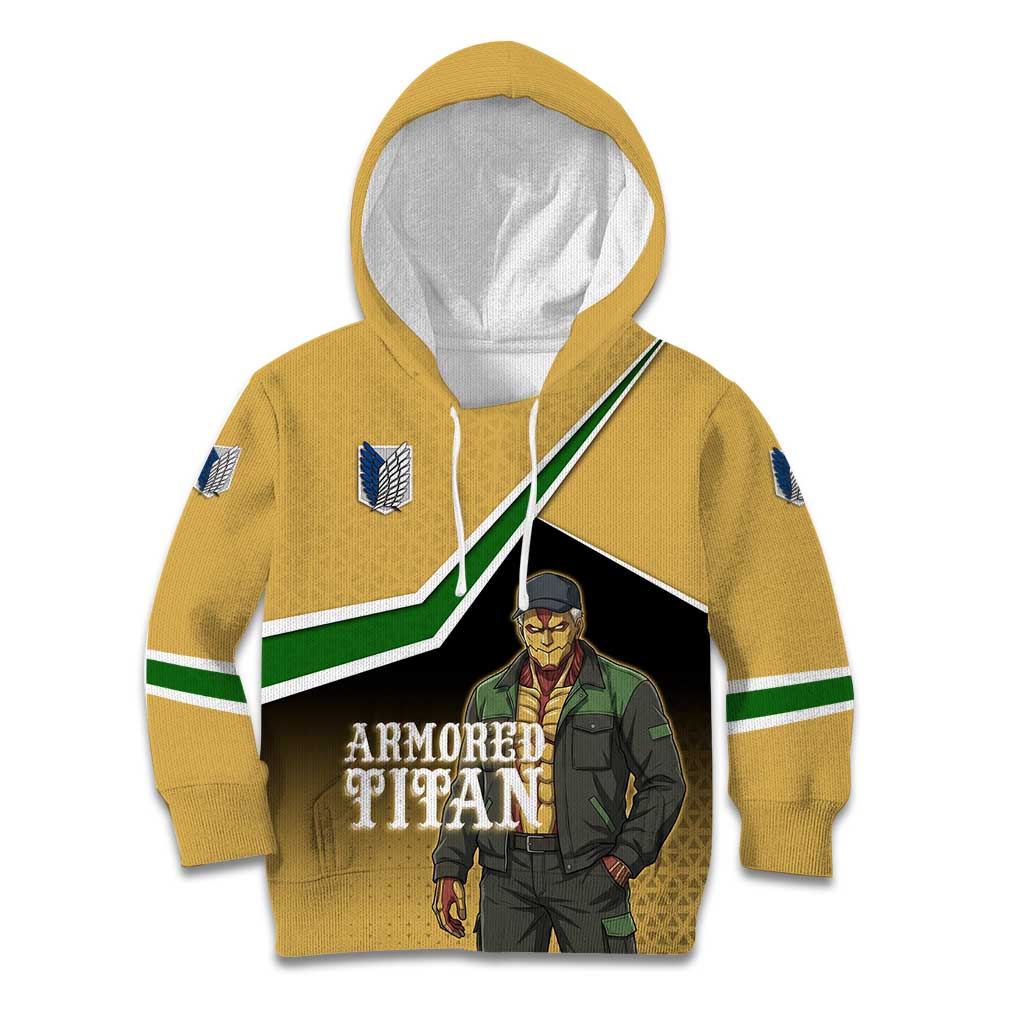 Armored Titan Attack on Titan Kid Hoodie Anime Urban Warrior Style