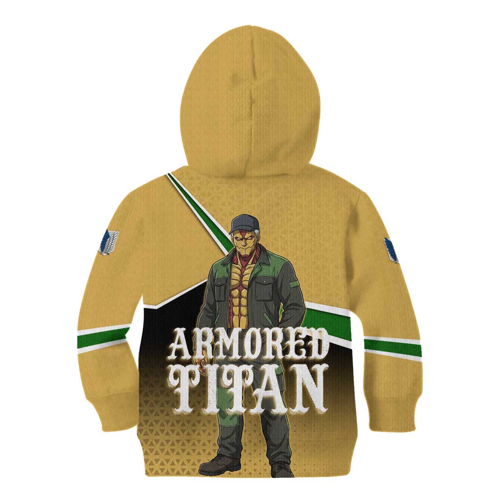 Armored Titan Attack on Titan Kid Hoodie Anime Urban Warrior Style