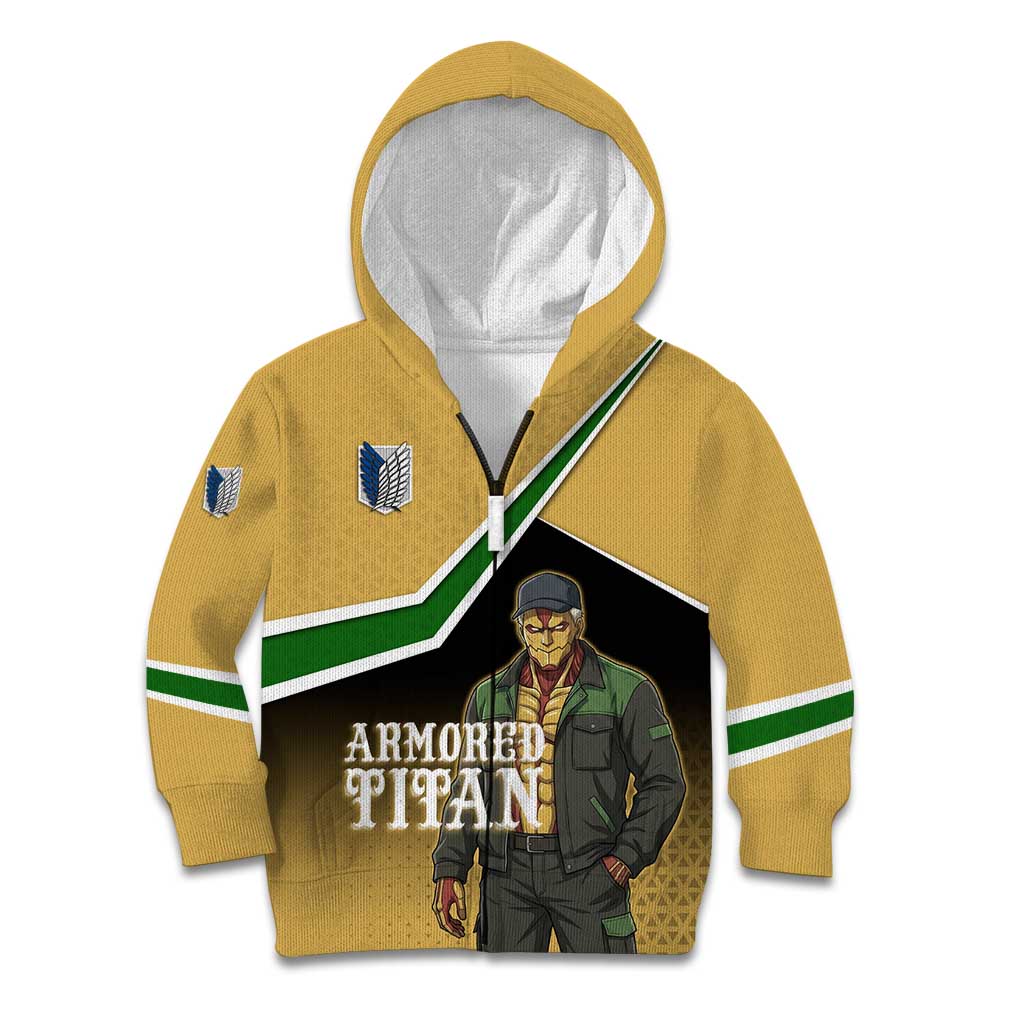 Armored Titan Attack on Titan Kid Hoodie Anime Urban Warrior Style