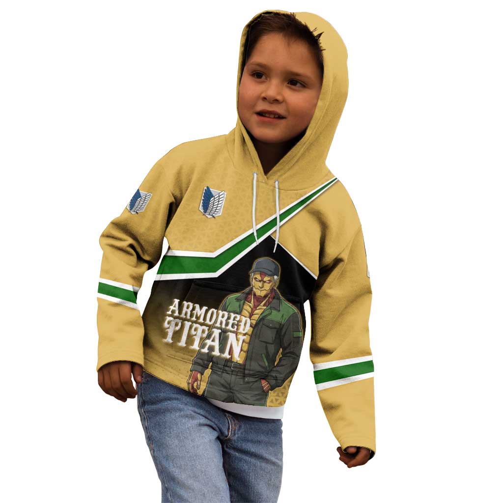 Armored Titan Attack on Titan Kid Hoodie Anime Urban Warrior Style