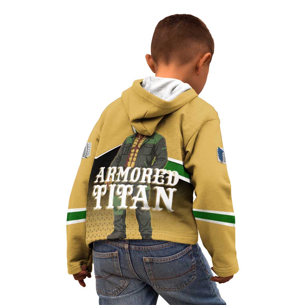 Armored Titan Attack on Titan Kid Hoodie Anime Urban Warrior Style