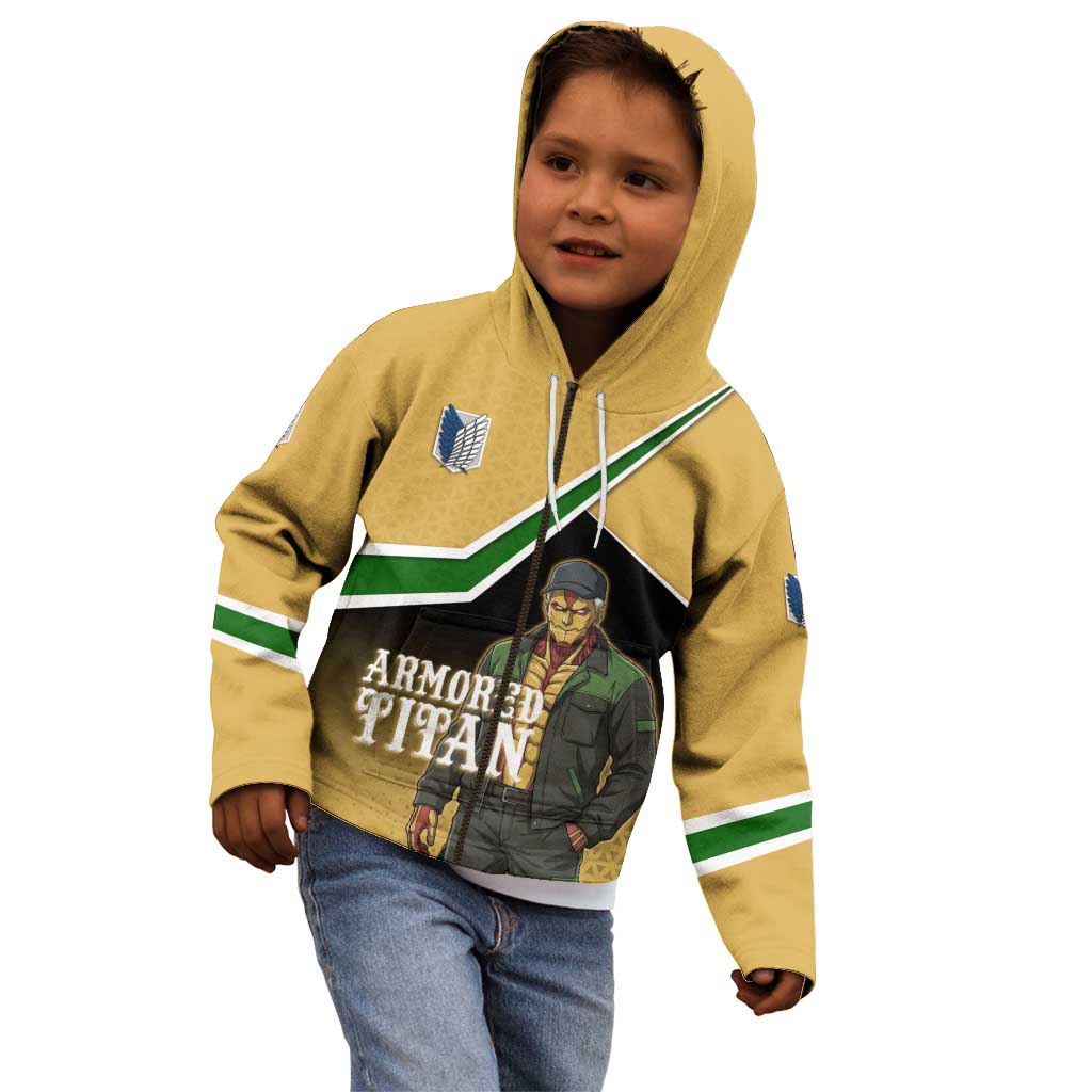 Armored Titan Attack on Titan Kid Hoodie Anime Urban Warrior Style