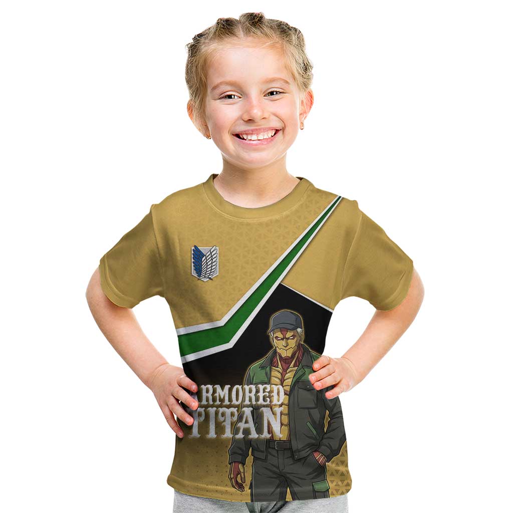 Armored Titan Attack on Titan Kid T Shirt Anime Urban Warrior Style
