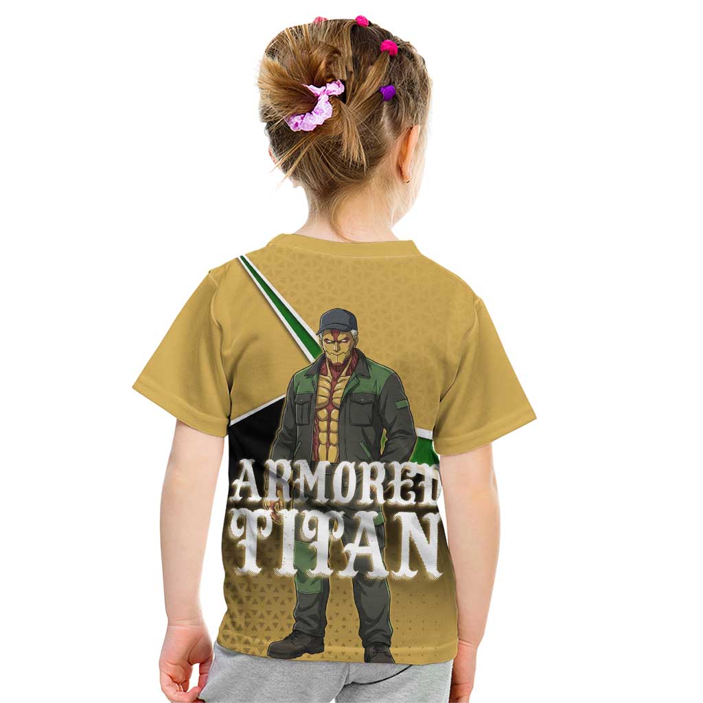 Armored Titan Attack on Titan Kid T Shirt Anime Urban Warrior Style