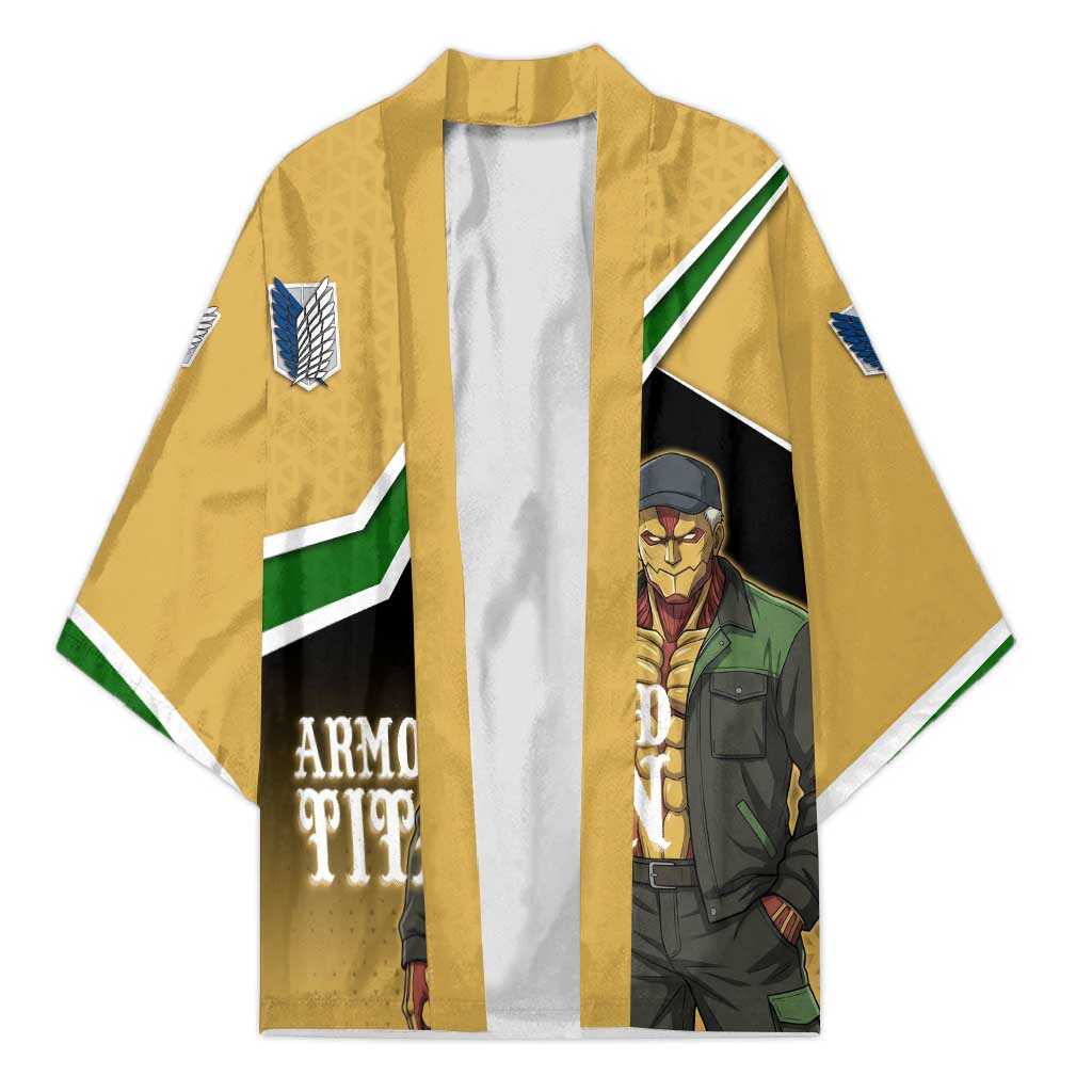 Armored Titan Attack on Titan Kimono Anime Urban Warrior Style