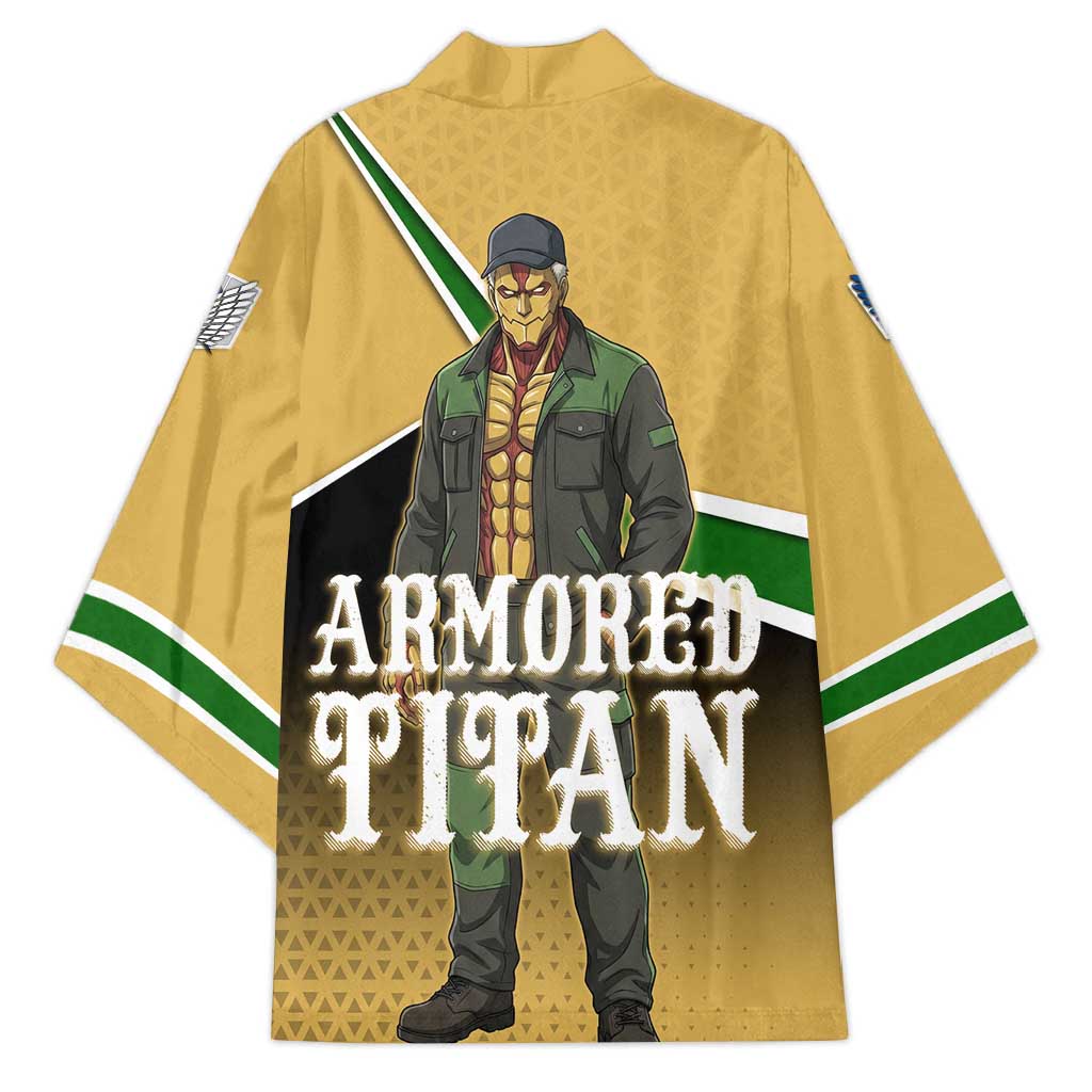 Armored Titan Attack on Titan Kimono Anime Urban Warrior Style