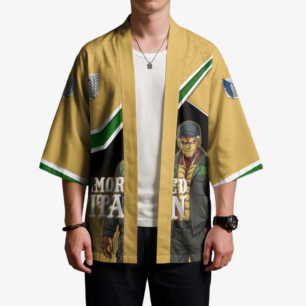 Armored Titan Attack on Titan Kimono Anime Urban Warrior Style