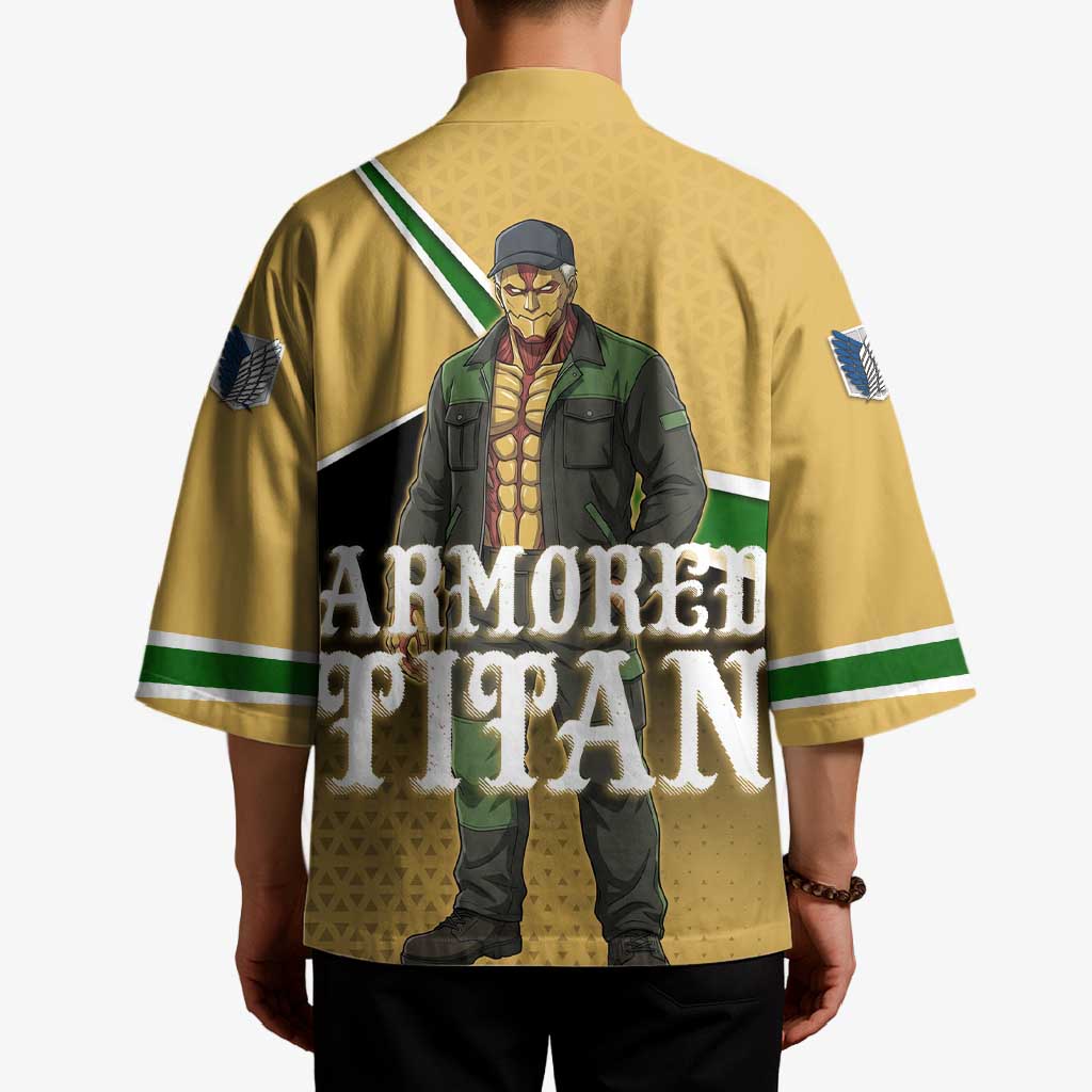 Armored Titan Attack on Titan Kimono Anime Urban Warrior Style