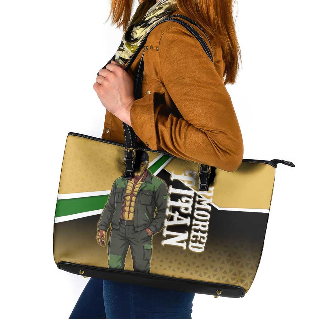 Armored Titan Attack on Titan Leather Tote Bag Anime Urban Warrior Style