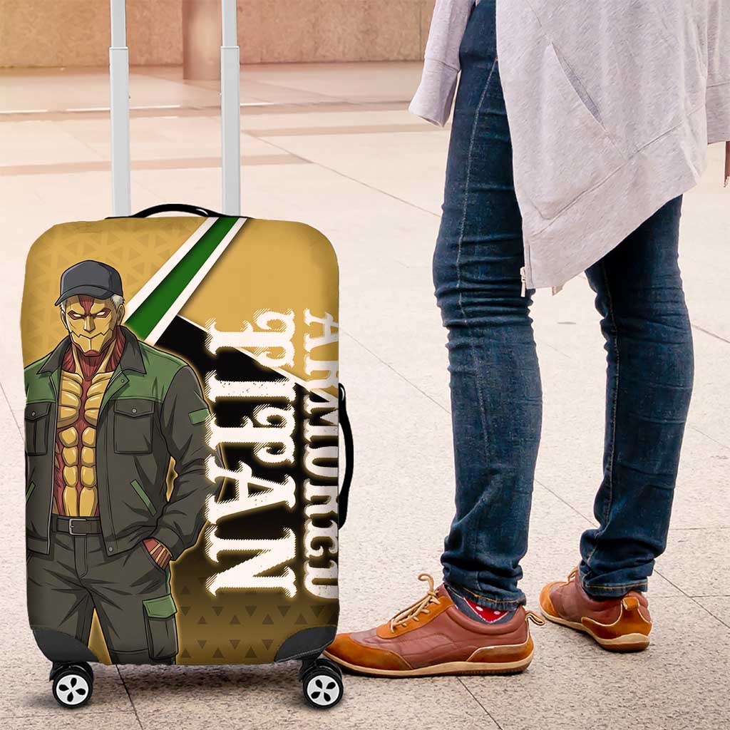 Armored Titan Attack on Titan Luggage Cover Anime Urban Warrior Style