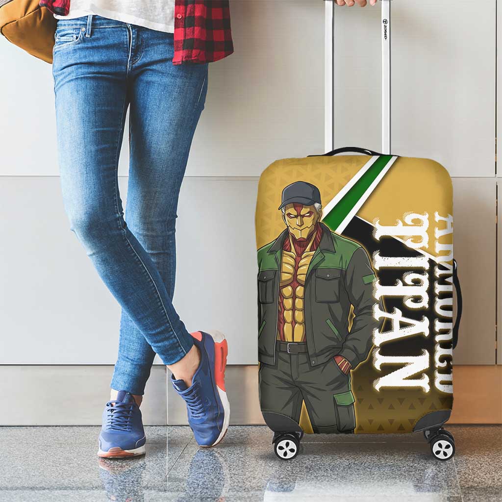 Armored Titan Attack on Titan Luggage Cover Anime Urban Warrior Style