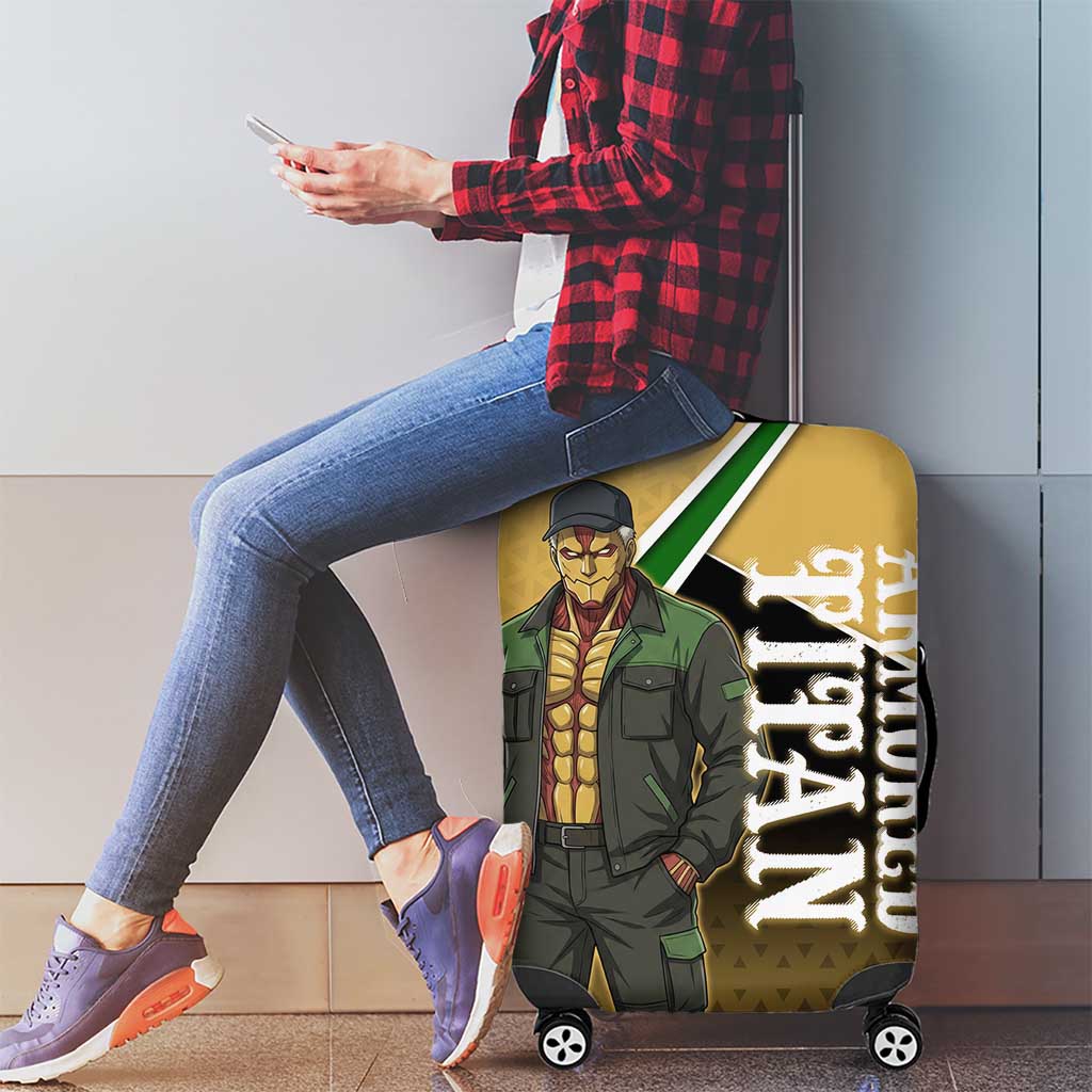Armored Titan Attack on Titan Luggage Cover Anime Urban Warrior Style