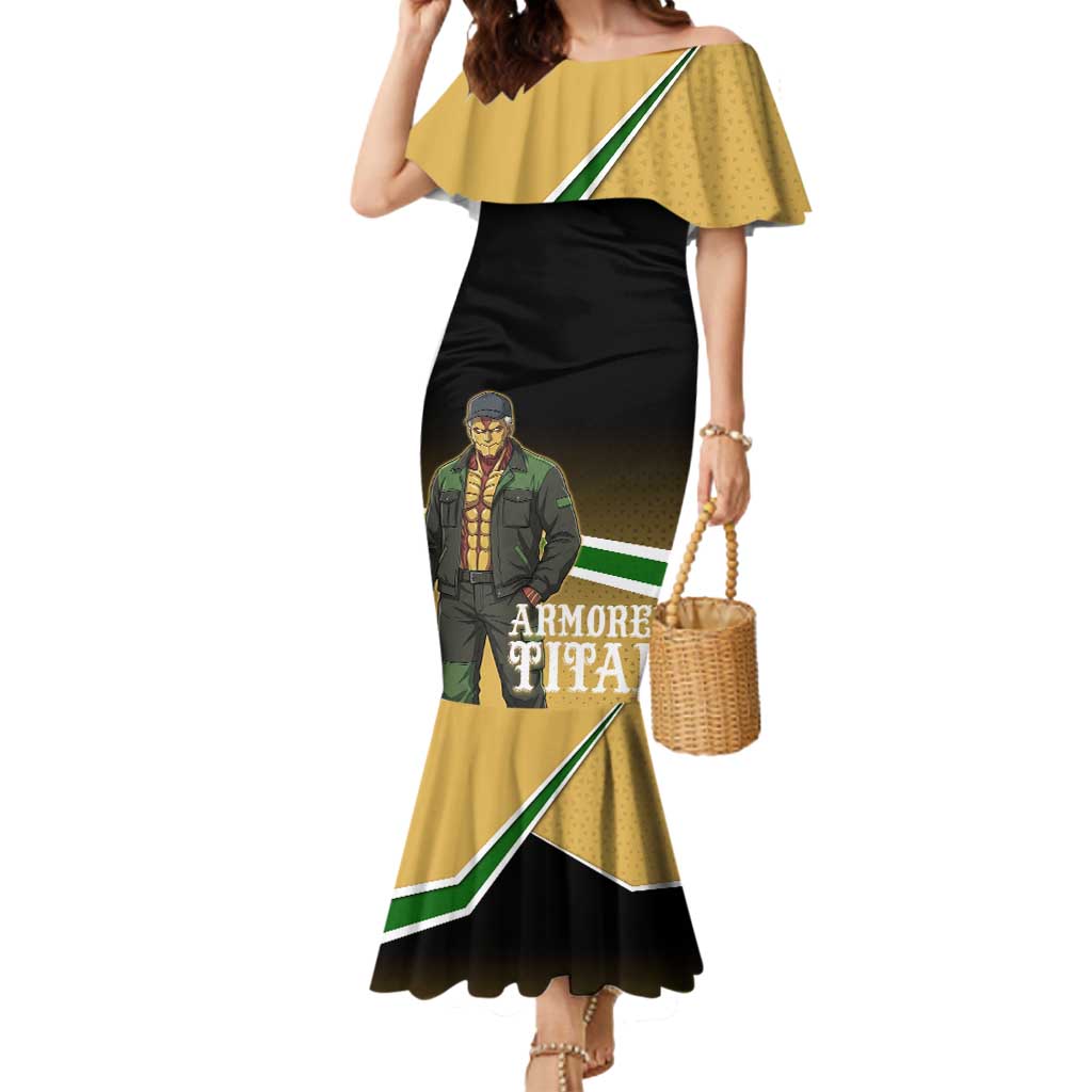 Armored Titan Attack on Titan Mermaid Dress Anime Urban Warrior Style