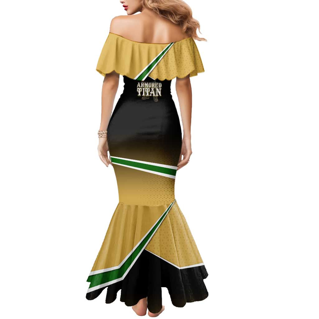 Armored Titan Attack on Titan Mermaid Dress Anime Urban Warrior Style