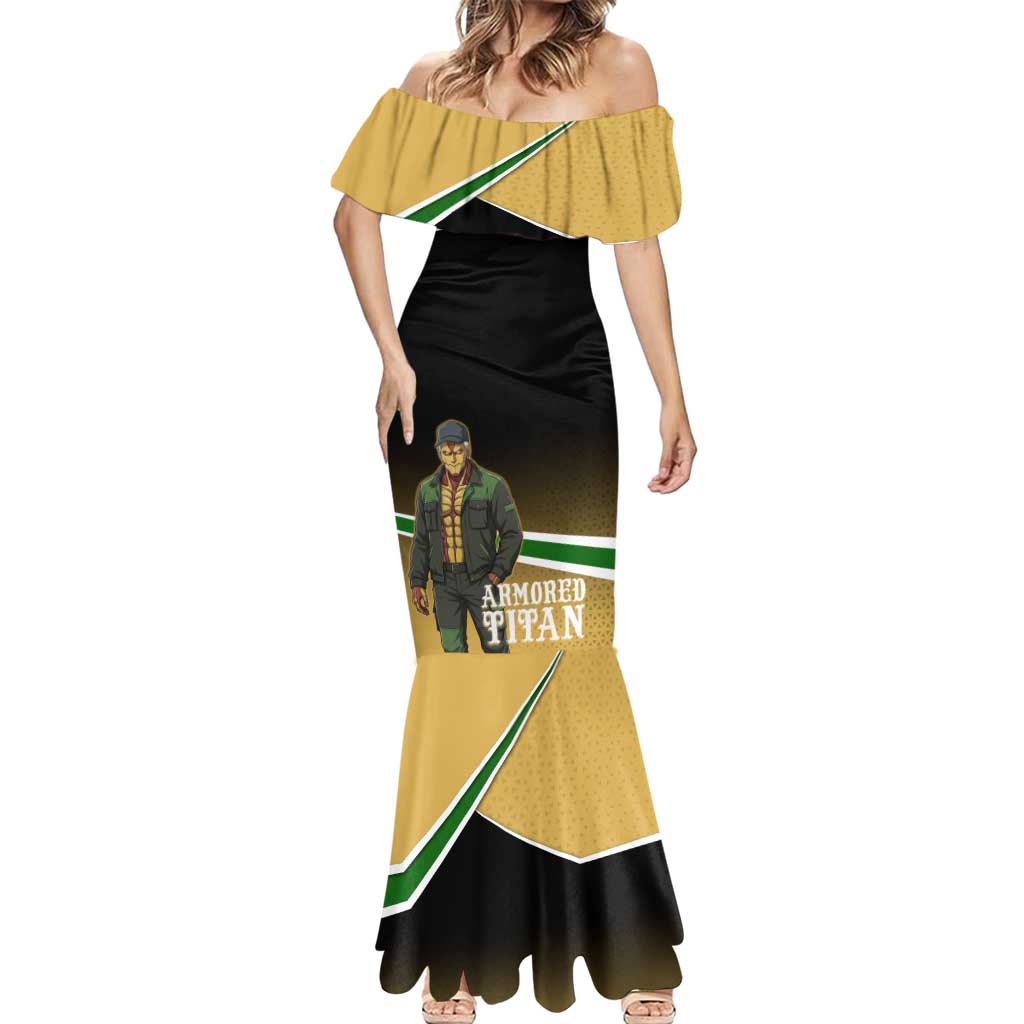 Armored Titan Attack on Titan Mermaid Dress Anime Urban Warrior Style