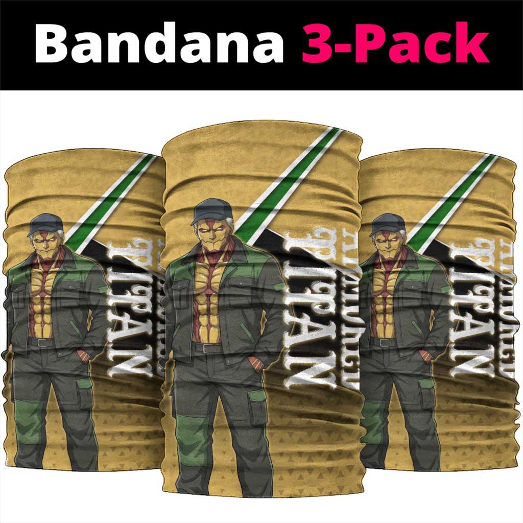 Armored Titan Attack on Titan Neck Gaiter Anime Urban Warrior Style