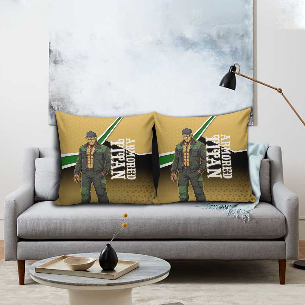 Armored Titan Attack on Titan Pillow Cover Anime Urban Warrior Style