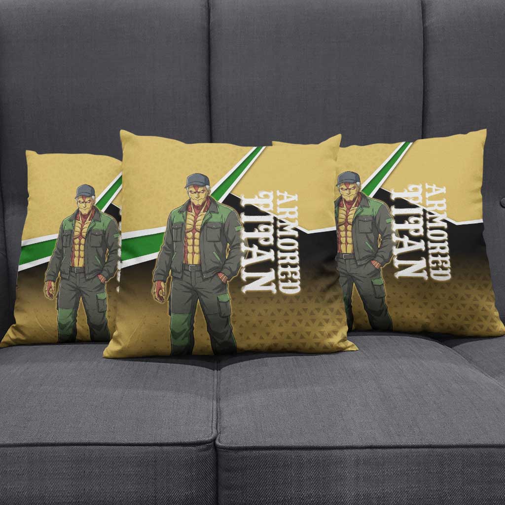 Armored Titan Attack on Titan Pillow Cover Anime Urban Warrior Style