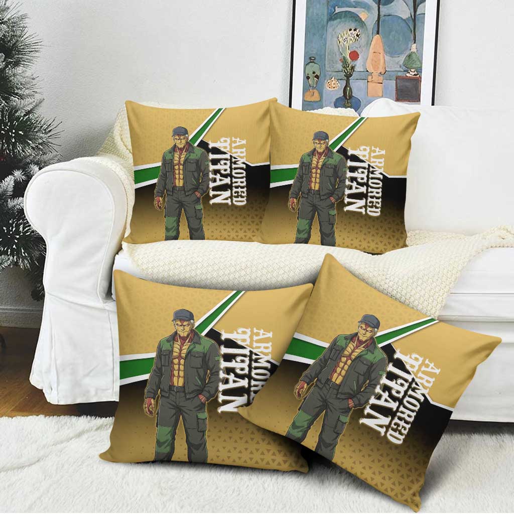 Armored Titan Attack on Titan Pillow Cover Anime Urban Warrior Style
