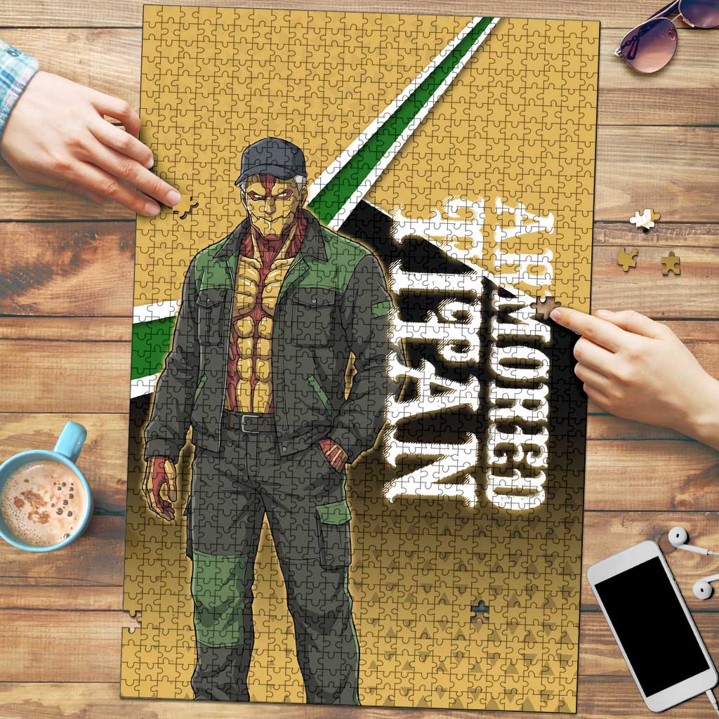 Armored Titan Attack on Titan Puzzle Anime Urban Warrior Style